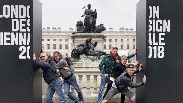 VISUELL Blogbeitrag: Weiterbildung London: Das VISUELL-Team bei der London Design Biennale 2018