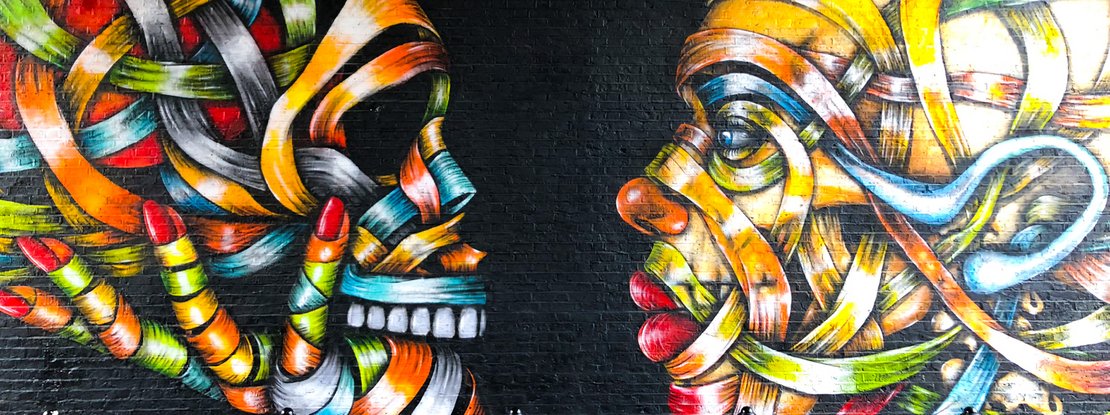 VISUELL Blogbeitrag: Weiterbildung London: Street Art an einer Hauswand