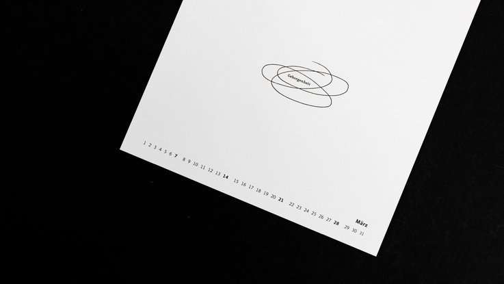 VISUELL Blogbeitrag: VISUELL-Kalender 2021: Monatsseiten Geborgenheit– Aufschrift: März