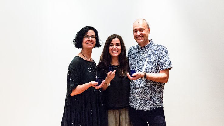 VISUELL Blogbeitrag: Das Event unterm Dach mit dem Thema „Taste the best“ – das Olivenöl-tasting. VISUELL Blogbeitrag: Event unterm Dach– das Olivenöl-tasting: Priska und Alexander von VISUELL mit ???